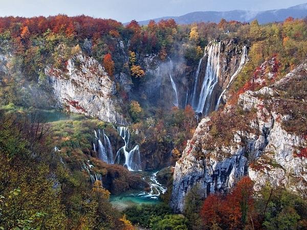 13. Plitvice Gölleri Ulusal Parkı, Hırvatistan