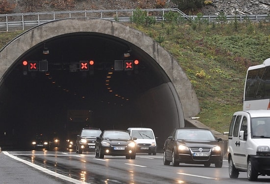 Bolu Dağı Tüneli'nin İstanbul Yönü Bugün Kapalı