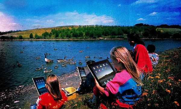 Прогулка в парке.