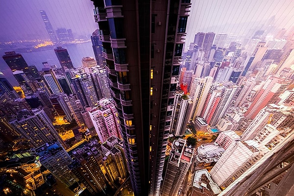 14. Гонконг. Общее количество объединенных фотографий - 150, время съемок - 56 минут.