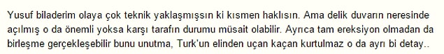 B - Türk'ün elinden uçan, kaçan kurtulmaz