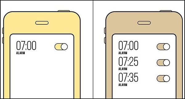 8. Сколько будильников заведено у тебя на утро?