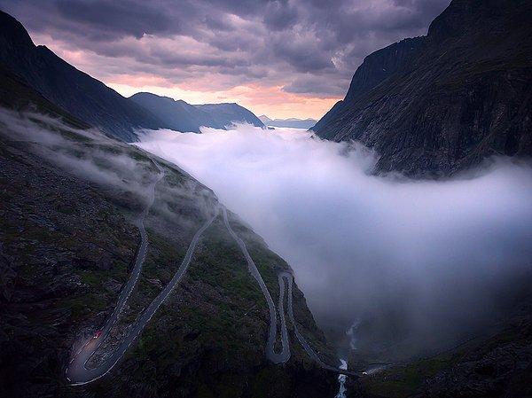 7. Trollstigen, Norveç