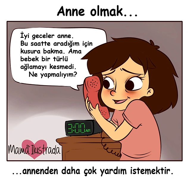 Anne Olmanın Ne Kadar Meşakkatli Bir İş Olduğunu Gösteren 39 İllüstrasyon