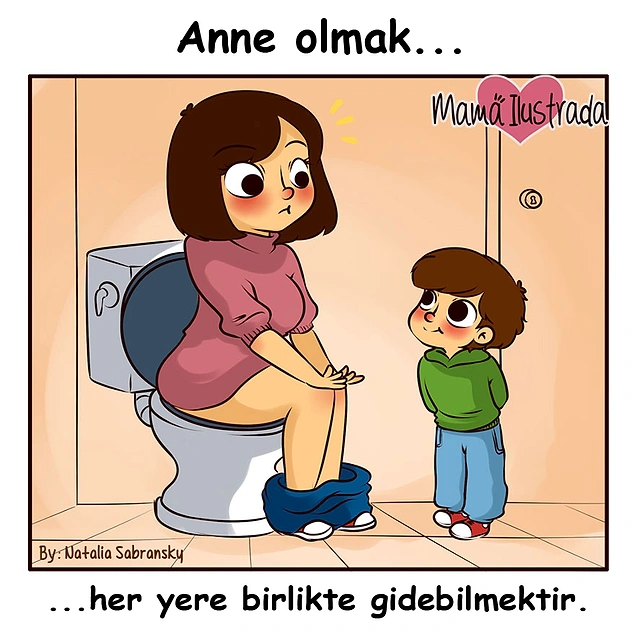 Anne Olmanın Ne Kadar Meşakkatli Bir İş Olduğunu Gösteren 39 İllüstrasyon