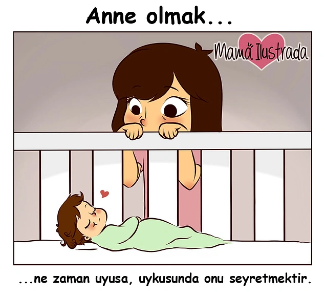 Anne Olmanın Ne Kadar Meşakkatli Bir İş Olduğunu Gösteren 39 İllüstrasyon