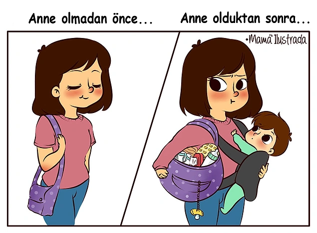 Anne Olmanın Ne Kadar Meşakkatli Bir İş Olduğunu Gösteren 39 İllüstrasyon
