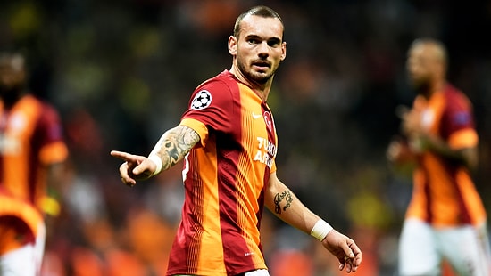 Galatasaray'da Sneijder Maç Kadrosundan Çıkarıldı