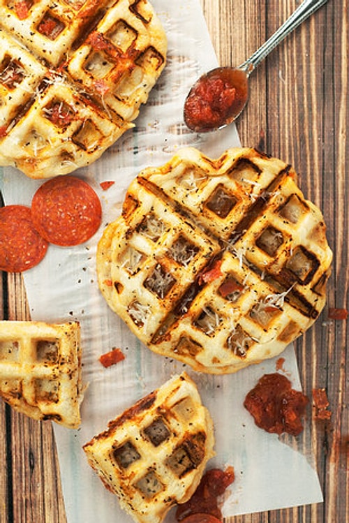 Evde bir waffle makinesi varsa burada durmanız hata!