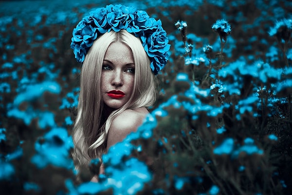 Лада, нимфа цветов.