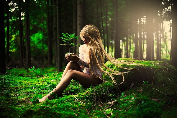 Маркета, дух леса.