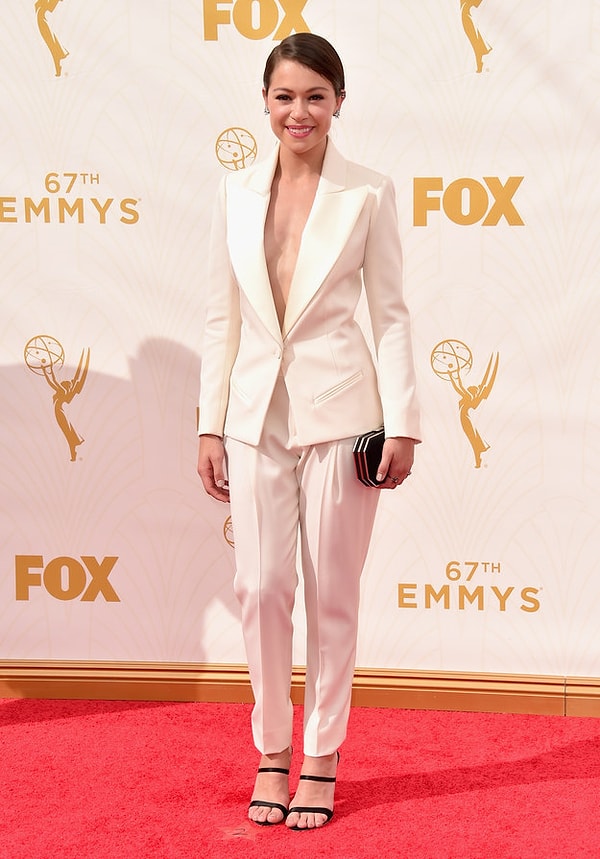 5. Татьяна Маслани на премии «Эмми».