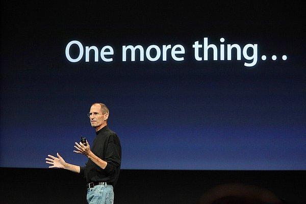 One More Thing…