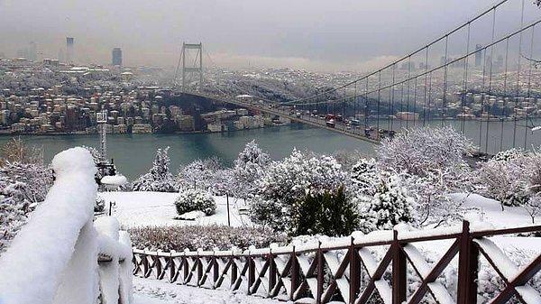 6. İstanbul ve Yurdun Büyük Bölümüne Kar Geliyor