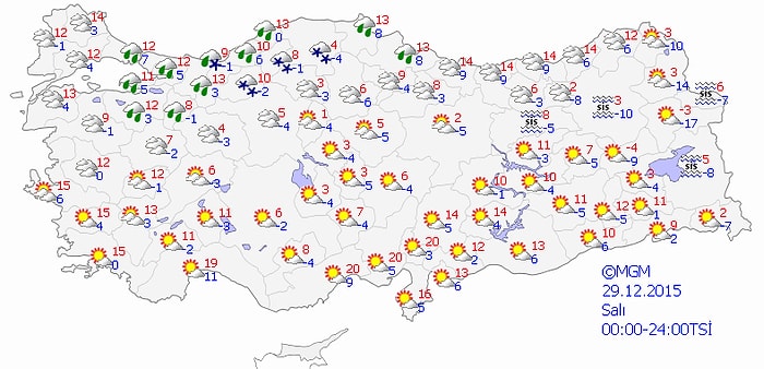 Ülkemiz Soğuk ve Yağışlı Sistemin Etkisine Giriyor, Yoğun Kar Yağışları Bekleniyor