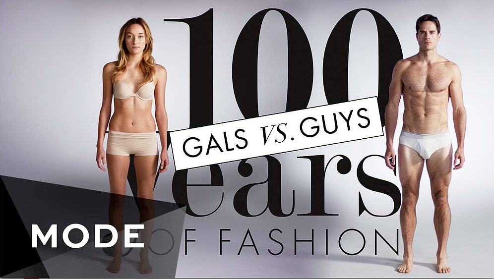 Kadın ve Erkek Modasının 100 Yıl İçindeki İnanılmaz Değişimi