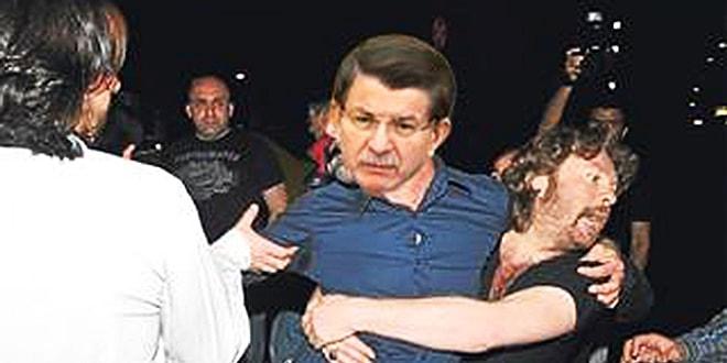 Güleç Yüzüne Alıştığımız Başbakan Davutoğlu'nun Kızgın Fotoğrafına 17 Monte
