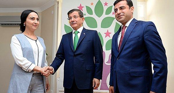 HDP - Davutoğlu görüşmesi
