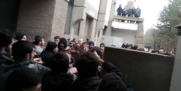 Güvenlikler olaya müdahale etmediler