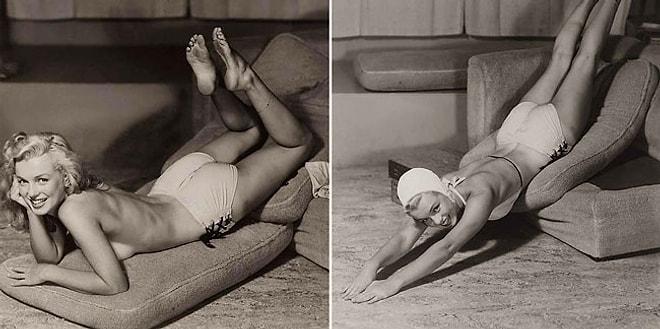 Kariyerinin İlk Günlerinden Marilyn Monroe'nun İnsana "Vayy Be! Dedirten 15 Fotoğrafı