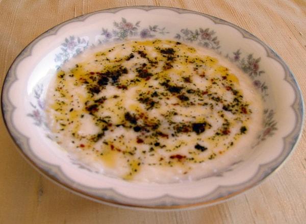 10. Kırşehir usulü yoğurt çorbası