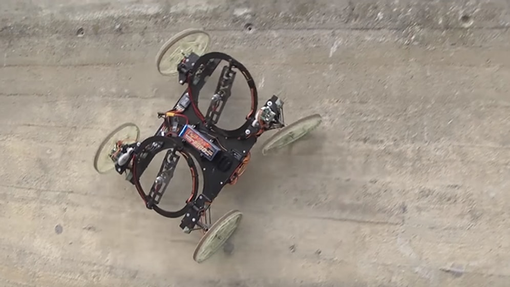 Disney'den Düz Duvara Tırmanan Robot: VertiGo