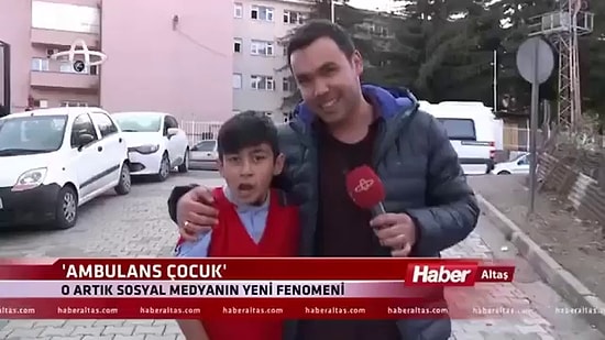 Ağzıyla Siren Sesi Çıkaran Ambulans Çocuk