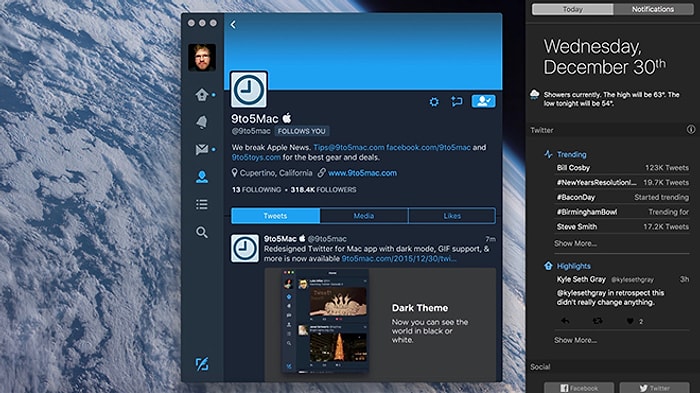 Twitter’ın Mac Uygulaması Yeni Yeteneklere Kavuştu