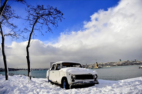 22 Fotoğraf ile İstanbul'dan Kar Manzaraları