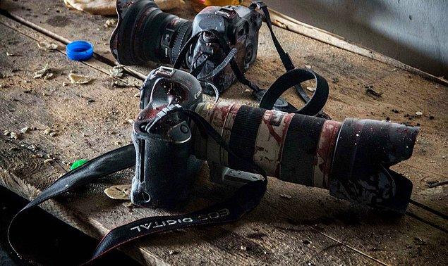 2015 yılında dünyada 67 gazeteci öldürüldü