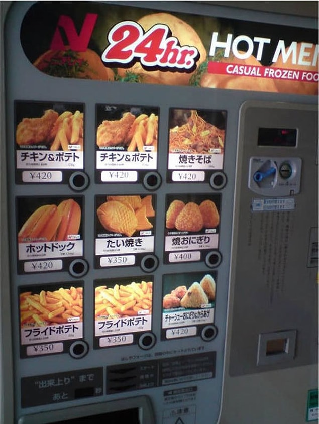 18. Örneğin fast-food...