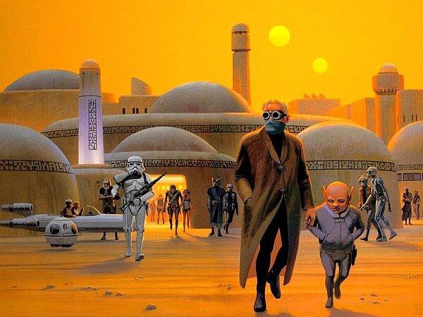 Aralarında Darth Vader, Chewbacca, R2-D2 ve C-3PO'nun da bulunduğu çoğu Star Wars karakterini McQuarrie tasarladı.