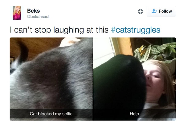 6. Когда делаешь селфи.