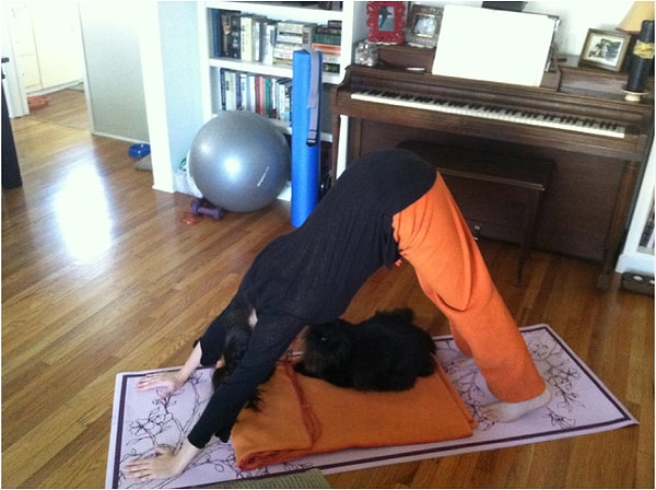 17. Занятия спортом дома.