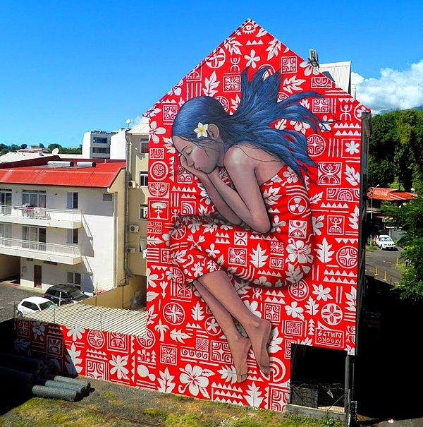 1. Papeete, Tahiti. Sanatçılar: Seth Globepainter ve HTJ