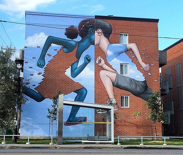 11. Montreal, Kanada. Sanatçı: Seth Globepainter