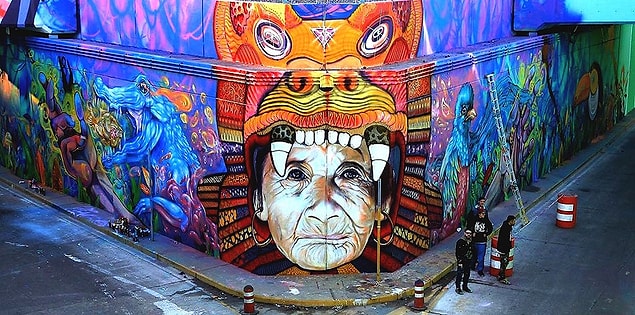 17. Buenos Aires, Arjantin. Sanatçılar: Martin Ron ve THG