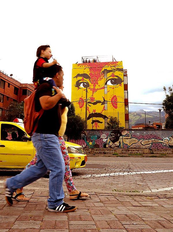 12. Quito, Ekvador. Sanatçı:  Stinkfish