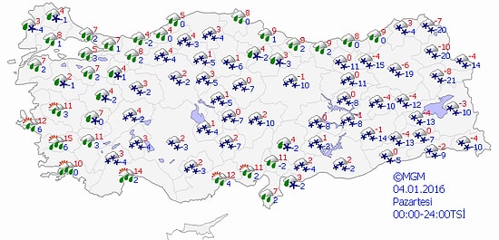 Meteoroloji'den 4 Önemli Uyarı