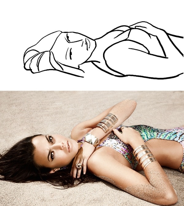 7. На пляже или в спальне...