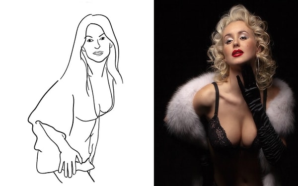 13. Поза "грудь вперед". Дерзко и возбуждающе.