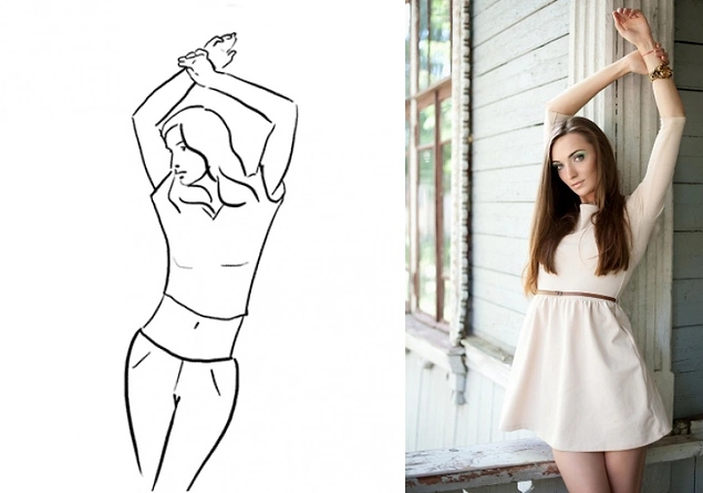 Для худеньких и легких.