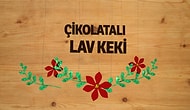 Fırından Çıkmış Ilık Kek ve İçinden Akan Çikolata ile Çikolatalı Lav Keki