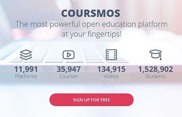 3. Coursmos: Mini derslerle tüm cihazlarla öğrenmeye devam edin
