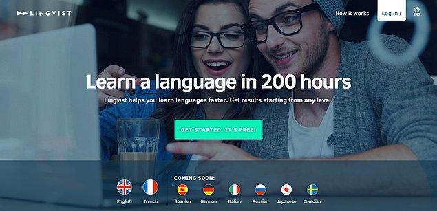 26. Lingvist: 200 saatte yeni bir dil öğrenin