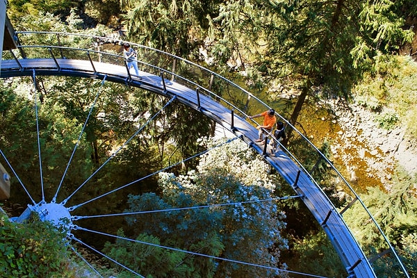 16. Capilano Cliff Walk