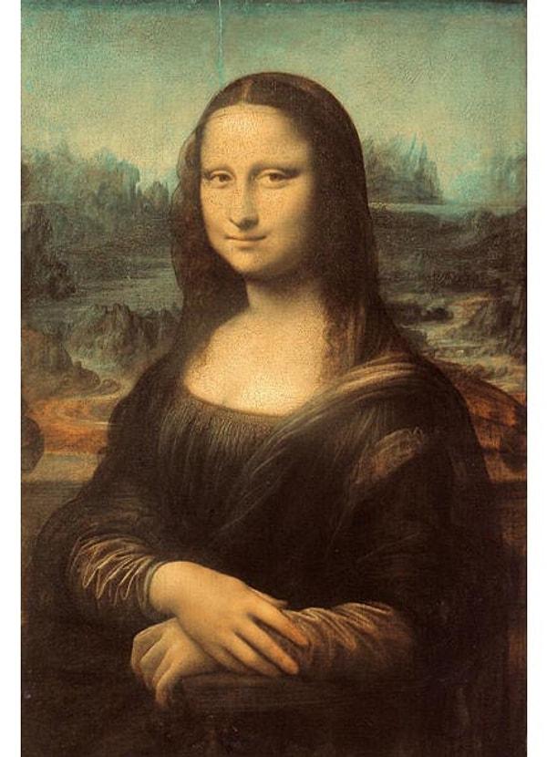 13. Mona Lisa ( O da büyük burunluymuş)