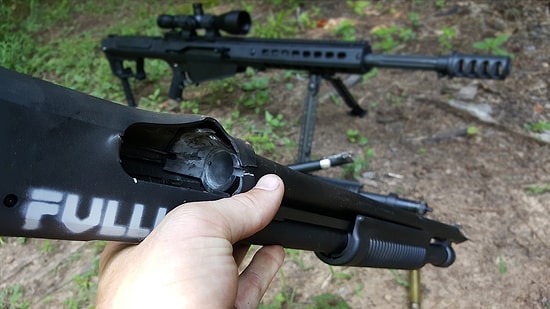 Eğer 0.50 Kalibre Av Tüfeğini Tam Namlusundan Vurursanız Ne Olur?