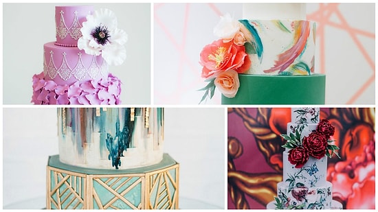 25 самых модных свадебных тортов 2015 года