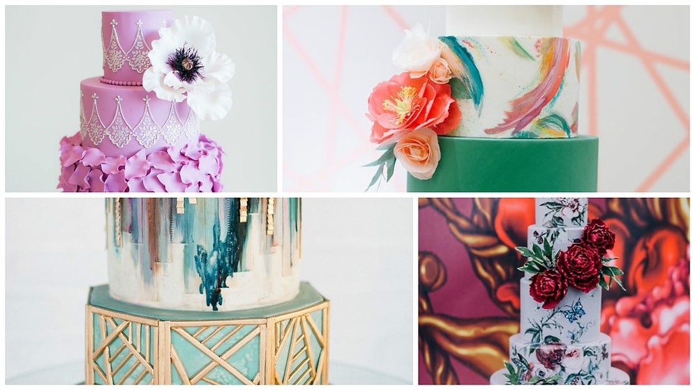 25 самых модных свадебных тортов 2015 года